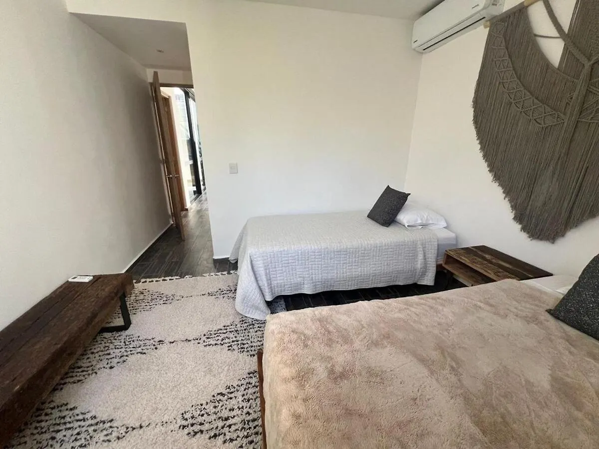Vila Promo Luxury House With Private Pool Town House Tulum 8 Pax 4 Rec Mexiko