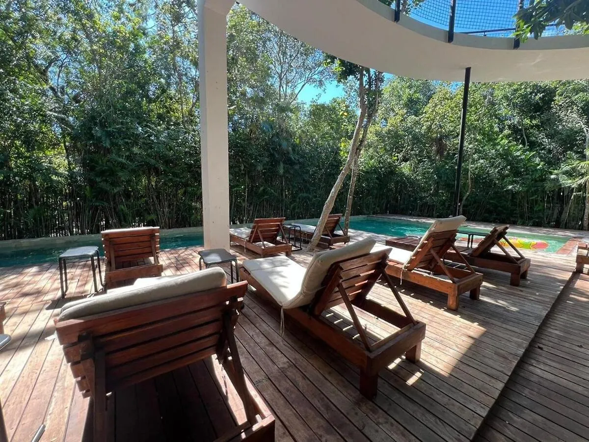 Vila Promo Luxury House With Private Pool Town House Tulum 8 Pax 4 Rec