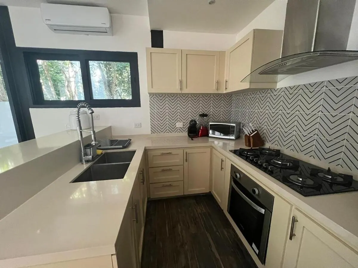 Vila Promo Luxury House With Private Pool Town House Tulum 8 Pax 4 Rec Mexiko