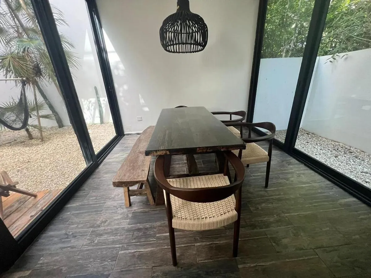 Vila Promo Luxury House With Private Pool Town House Tulum 8 Pax 4 Rec