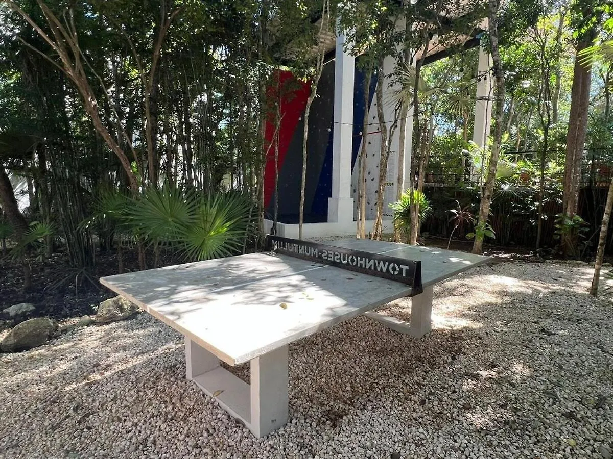 Vila Promo Luxury House With Private Pool Town House Tulum 8 Pax 4 Rec Mexiko