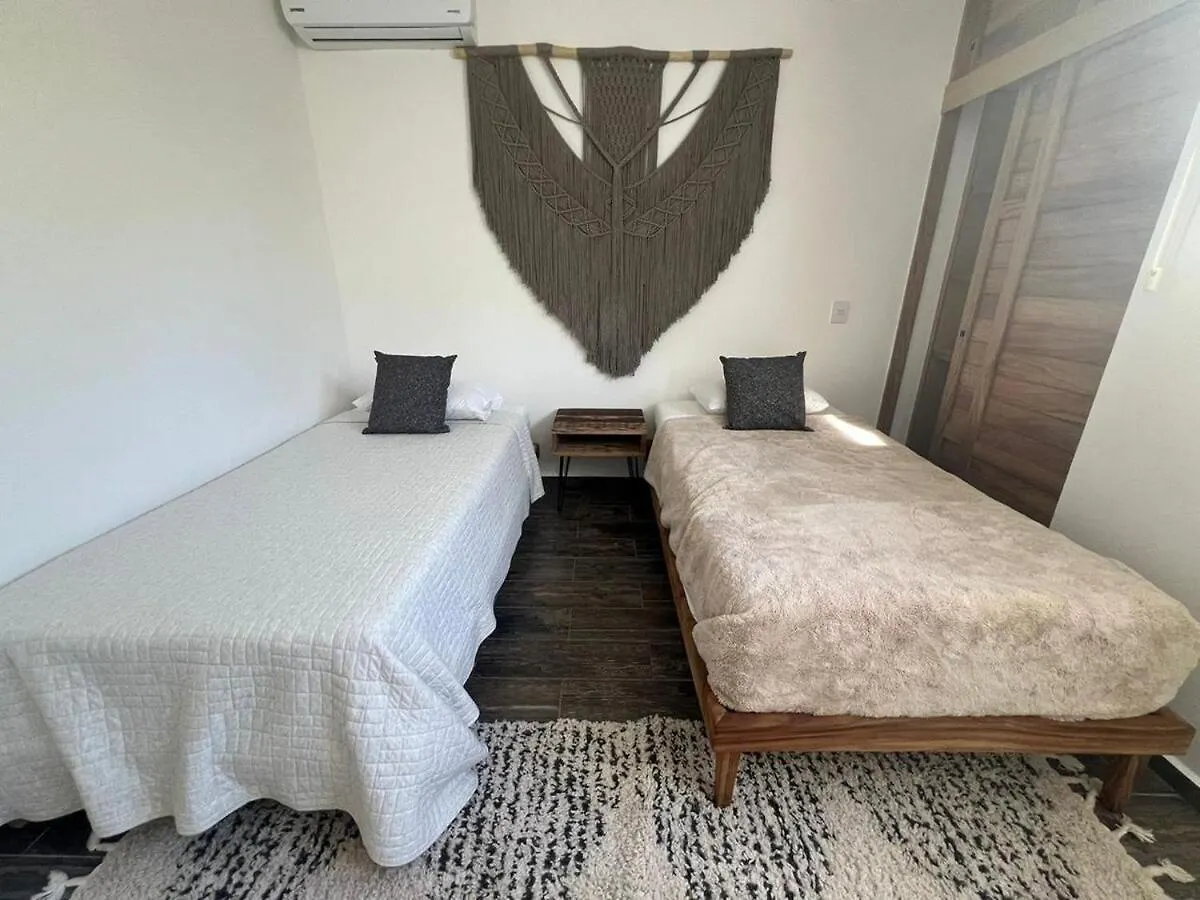Vila Promo Luxury House With Private Pool Town House Tulum 8 Pax 4 Rec